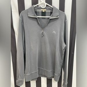 Authentic Burberry 1/4zip sweatshirt. Size xl